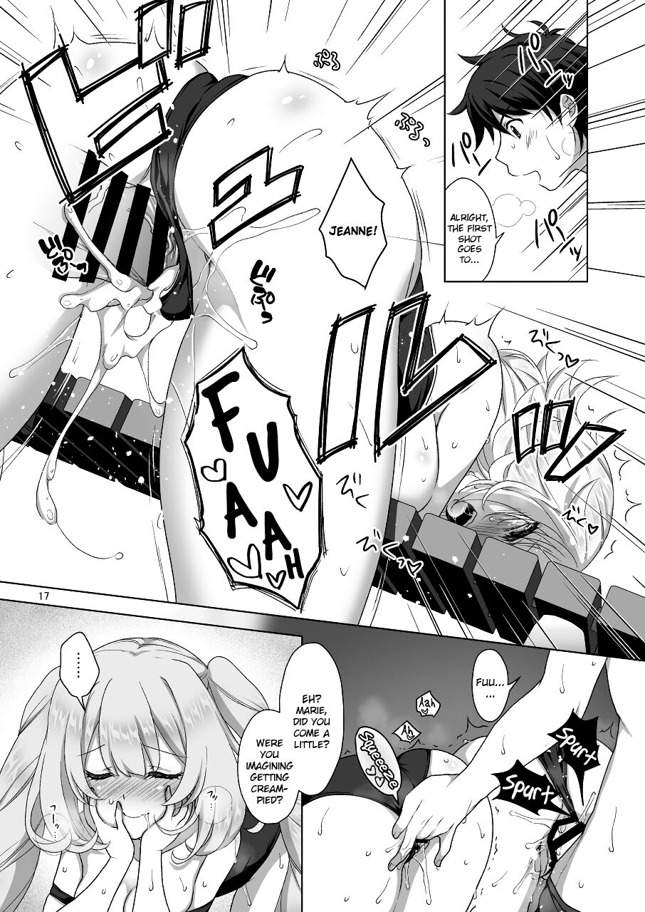 Hentai Manga Comic-A Book About Jeanne's & Maries's School Swimsuits-Read-17